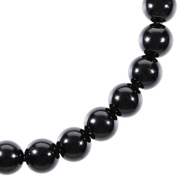 黒水晶 ブレスレット モリオン 8mm 18.5〜19.5cm 誕生石 4月 天然石