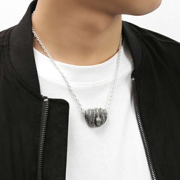 メンズ Cold I's シシバナヘビ Silver ペンダントトップ 蛇 爬虫類