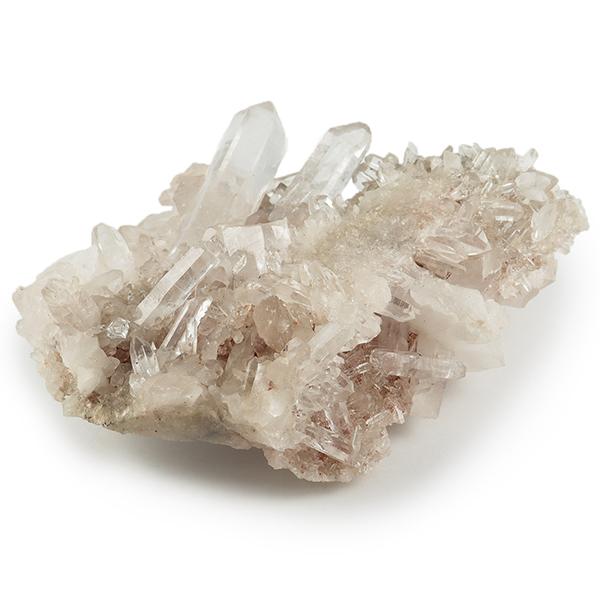 ヒマラヤ水晶 クラスター 約276g クル マナリ産 原石 浄化 天然石 パワーストーン 鉱物 標本 置物 クォーツ 水晶クラスター プレゼントの画像