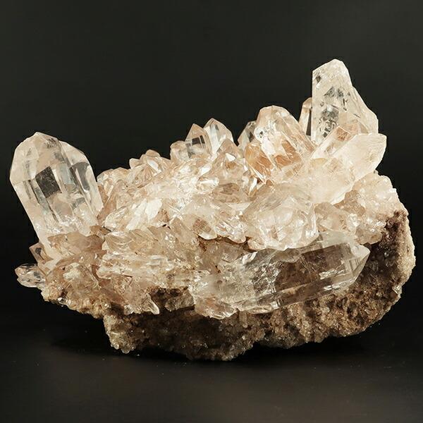 水晶 クラスター ヒマラヤ 産 クル マナリ 約517g 水晶クラスター ヒマラヤ水晶 天然石 パワーストーン 浄化 原石 天然水晶 クォーツ プレゼント