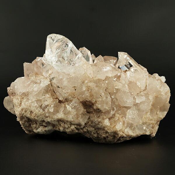 水晶 クラスター ヒマラヤ 産 クル マナリ 約517g 水晶クラスター ヒマラヤ水晶 天然石 パワーストーン 浄化 原石 天然水晶 クォーツ プレゼント