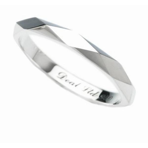 ディールデザイン DIA SHAPE STUDS RING リング DEAL LTD マリッジ ペア ゴールド シルバー950 シルバーアクセサリー 銀