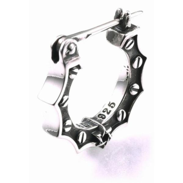 ディールデザイン シックスギアフープ ピアス メンズアクセサリー レディースアクセサリー ギフト シルバー925