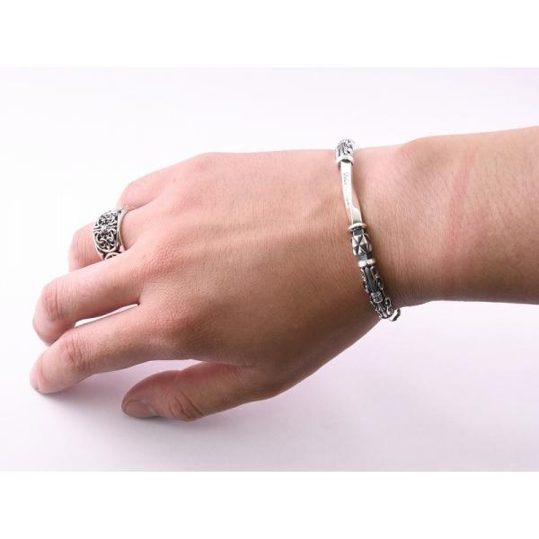 DEAL DESIGN（ディールデザイン） ツイストゲート バングル メンズ