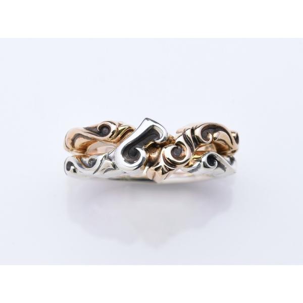 DEAL DESIGN リング　スペード DEAL DESIGN（ディールデザイン） スペードギメル リング メンズ