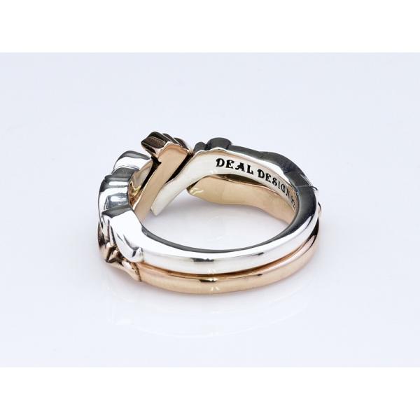 DEAL DESIGN（ディールデザイン） スペードギメル リング メンズ 