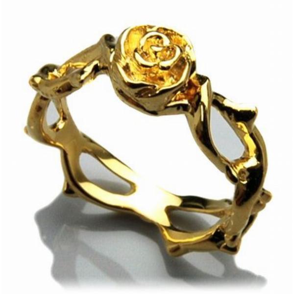 ディールデザイン ケーブルローズ(GD) リング DEAL TEARS メンズアクセサリー ロック ギフト シルバー925 シルバーアクセサリー