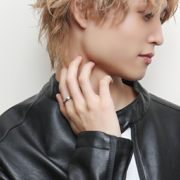 スター 槌目 甲丸リング 17号 指輪 リング シルバー925 銀 白仕上げ