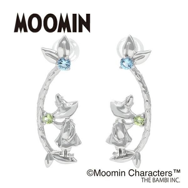 ムーミン スナフキン ピアス バックスタイル 2P 両耳 グッズ 公式 MOOMIN アクセサリー ジュエリー 女性