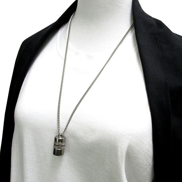 ピルケース ネックレス チタン ブランド 筒型 グリップ 幅太 防水