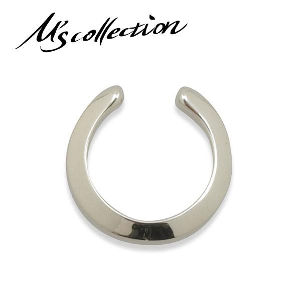 M's collection エムズコレクション ファイントライアングルワイドイヤーカフ M 1P 片耳用 イヤーカフ シンプル トライアングル | M'S COLLECTION