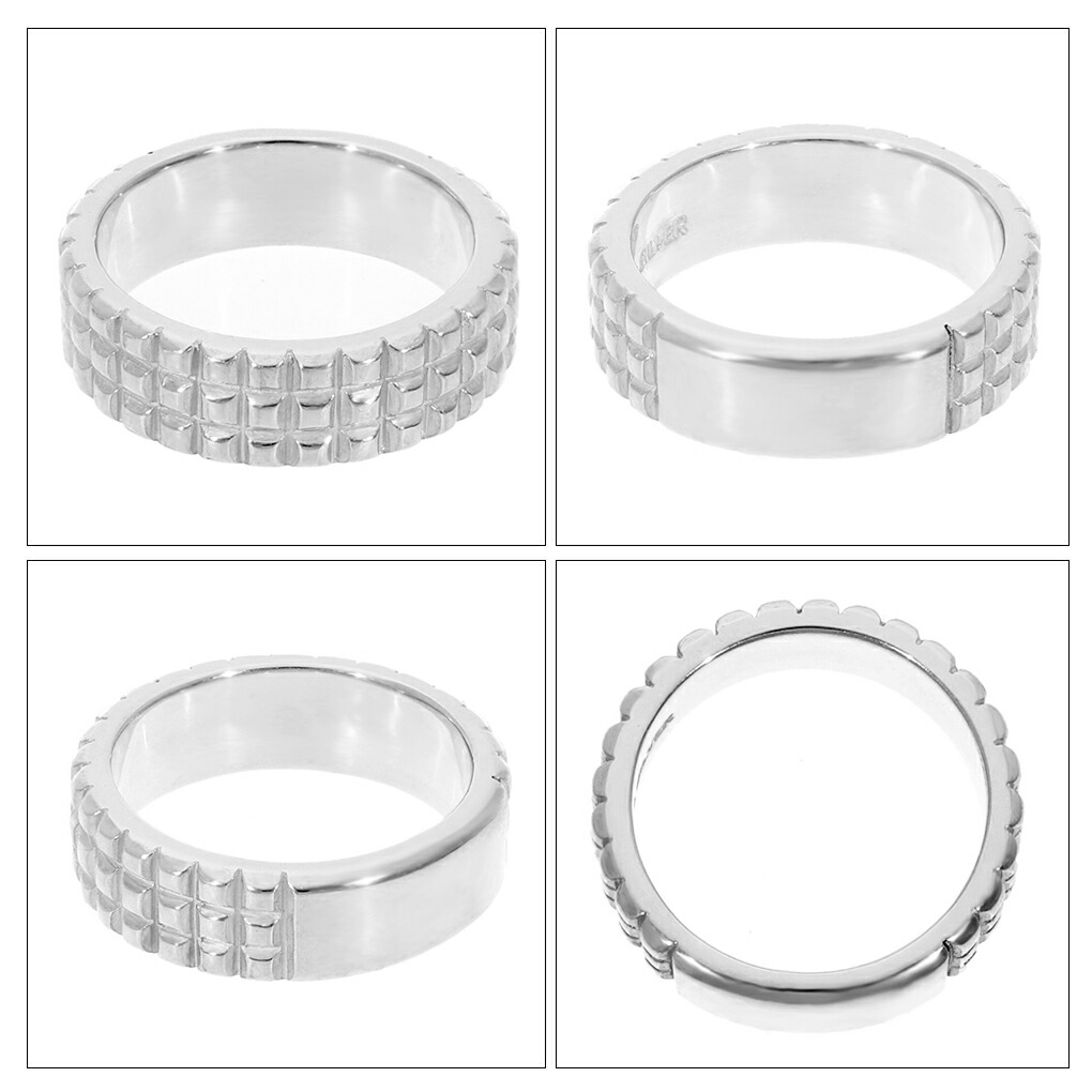 M'S COLLECTION（エムズコレクション） シルバー925 スタッズ リング 9