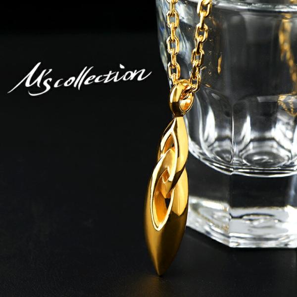 M'S COLLECTION（エムズコレクション） ゴールド ネックレス メンズ