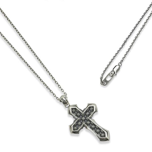 M'S COLLECTION（エムズコレクション） スタッズクロスペンダント