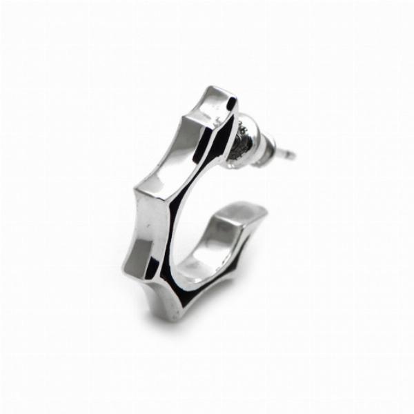 FUNKOUTS ファンクアウツ cooldust クールダスト 氷の牙デザイン シルバーピアス ユニセックス シルバー925 シルバーアクセサリー 銀