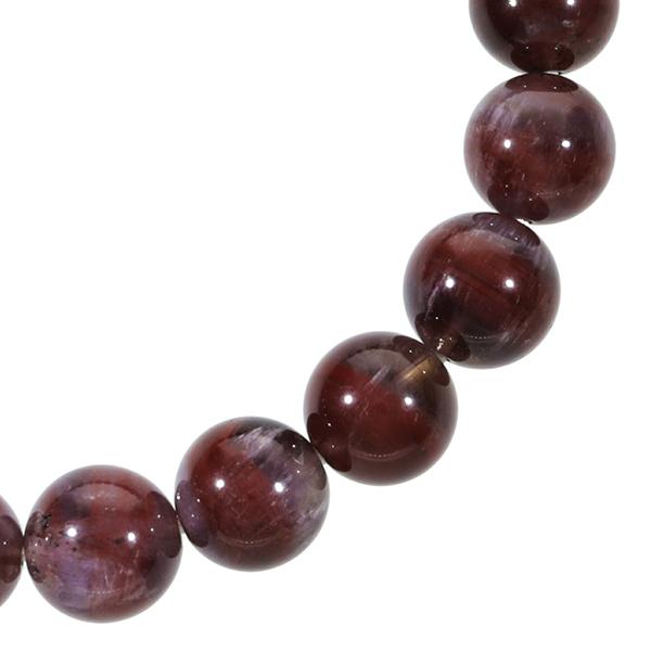 レッドファントムクォーツ バンデットクォーツ ブレスレット 9mm 17.5