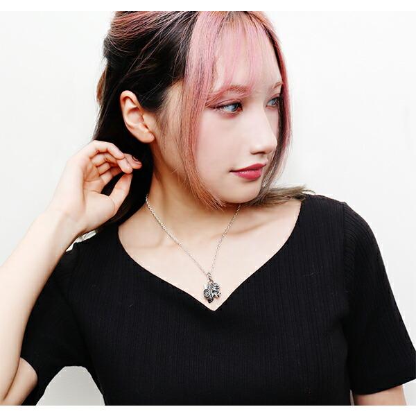 Give Me a Wing 薔薇 ペンダント チェーンなし シルバー ペンダント
