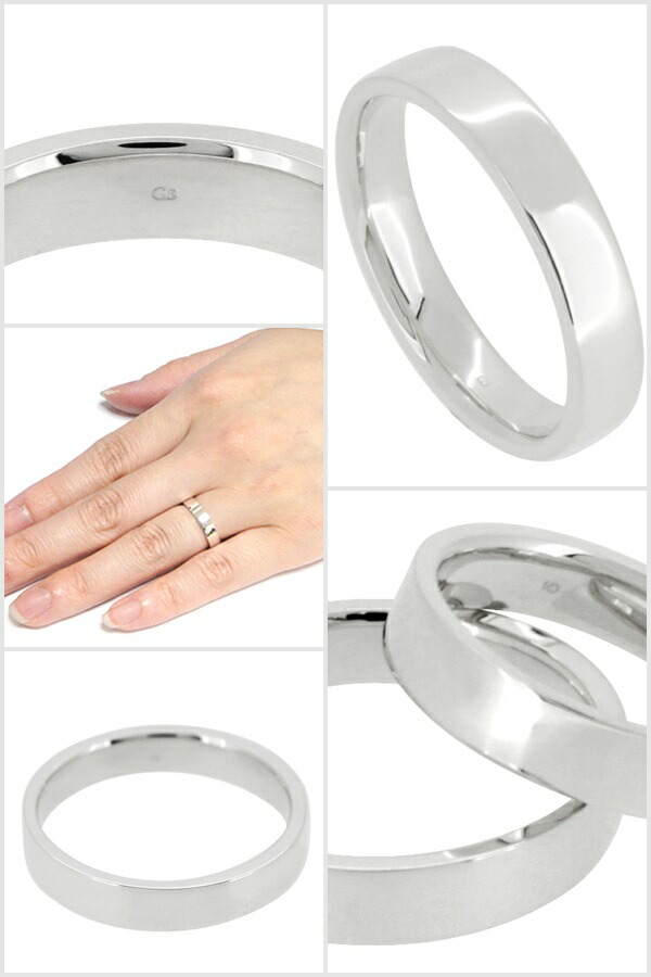 メッセージ刻印無料 GS ジーエス 平打ち シルバーリング 13〜21号