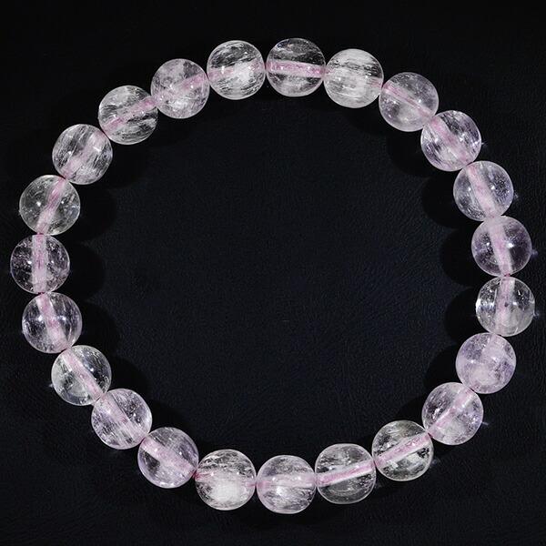 クンツァイト 5A グレード アフガニスタン産 ブレスレット 8mm 18cm