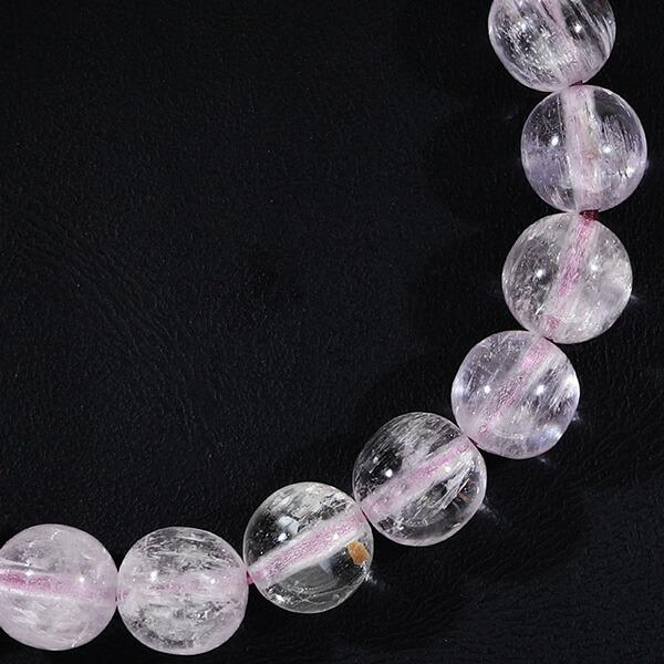 クンツァイト 5A グレード アフガニスタン産 ブレスレット 8mm 18cm