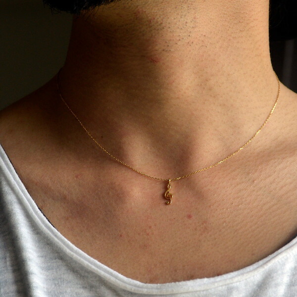 PUERTA DEL SOL（プエルタ・デル・ソル） ト音記号 ネックレス