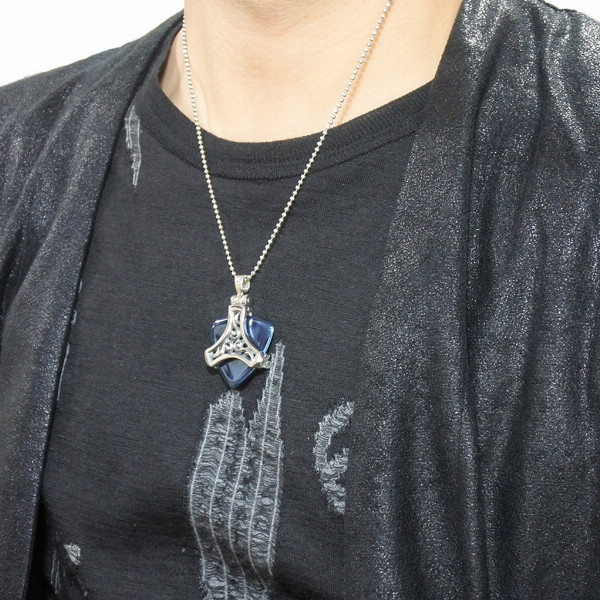 ギターピック ネックレス（メンズ用ペンダントヘッド）｜メンズ