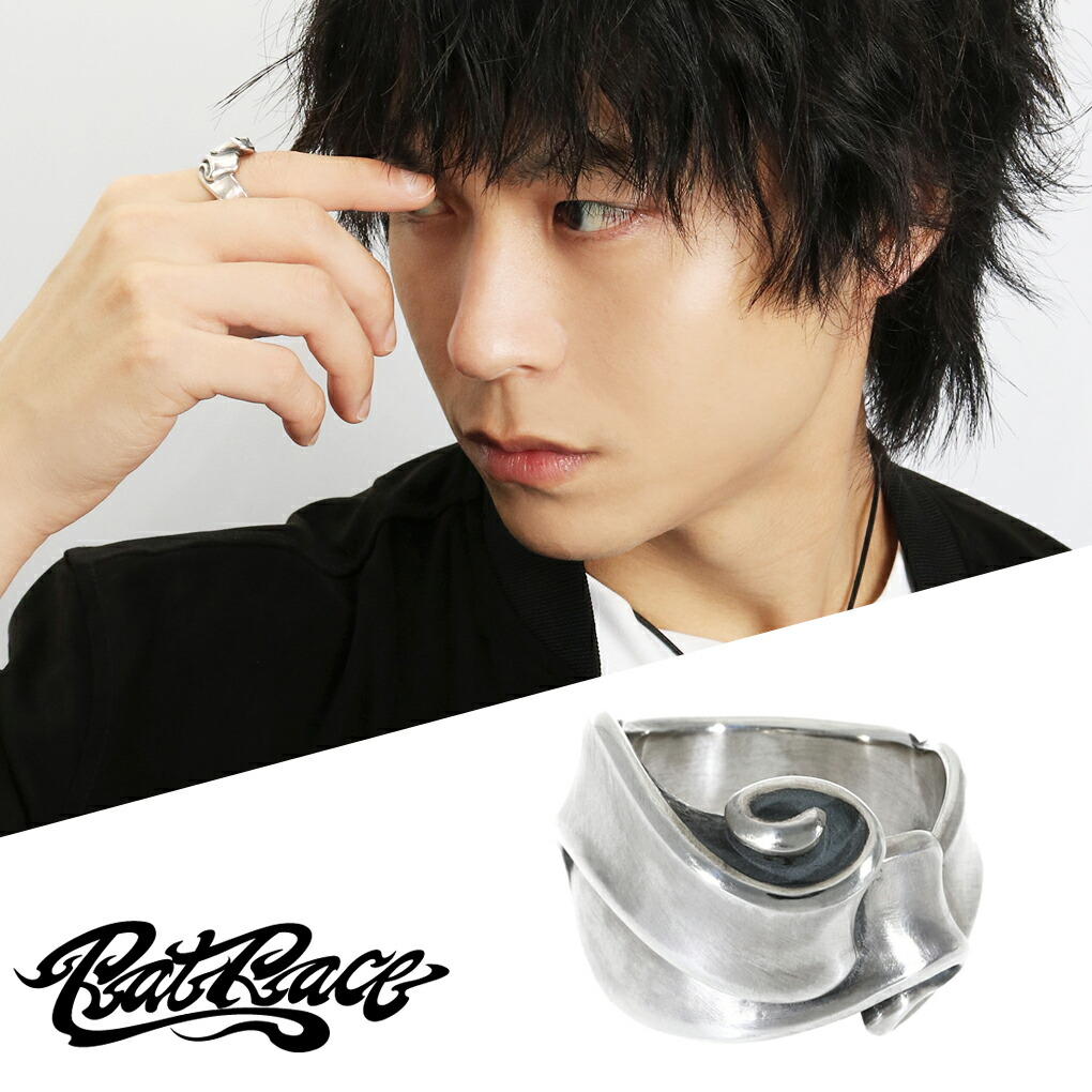 RAT RACE ラットレース フラップリボンリング S ナン Flap Ribbon Ring S NONE シルバー シルバー925 シルバーリング 7〜30号 リボン メンズ