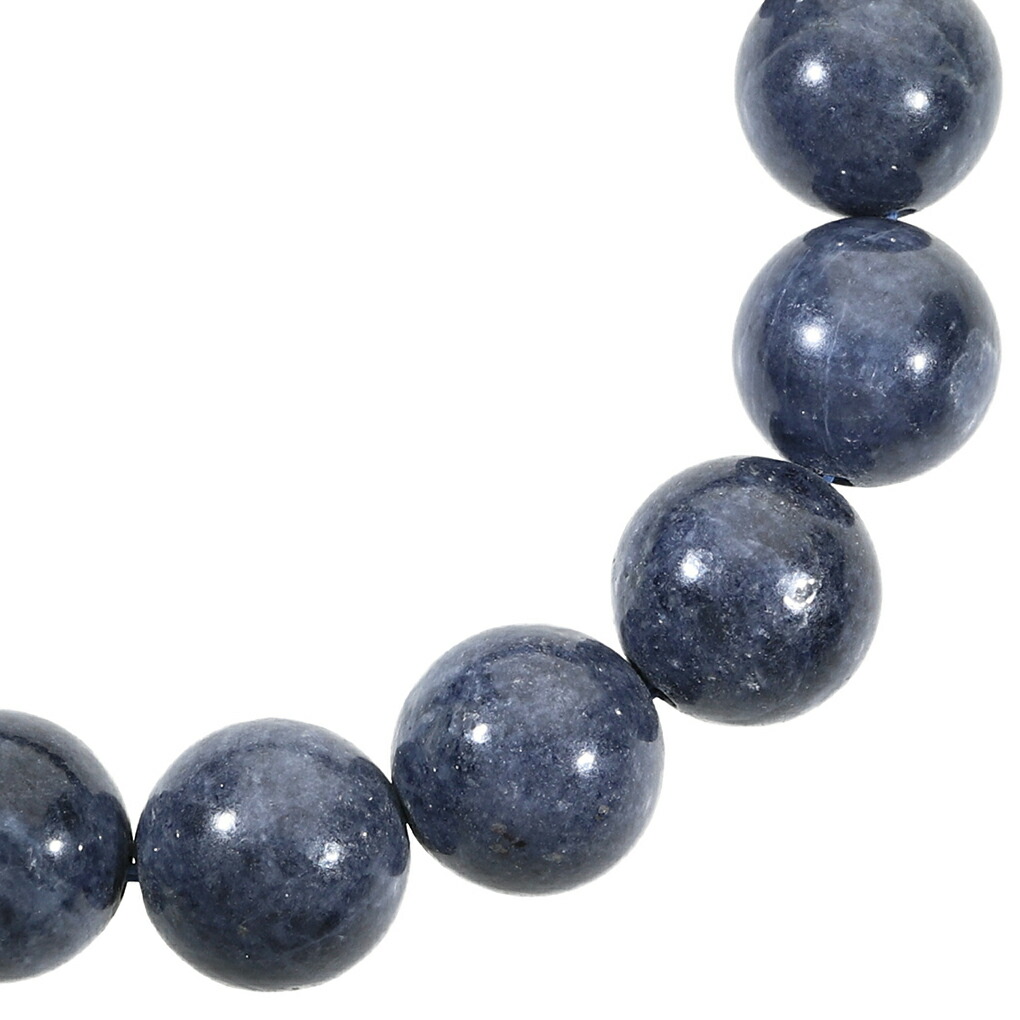 サファイア ブレスレット 12.5mm 18cm メンズ M レディース L サイズ