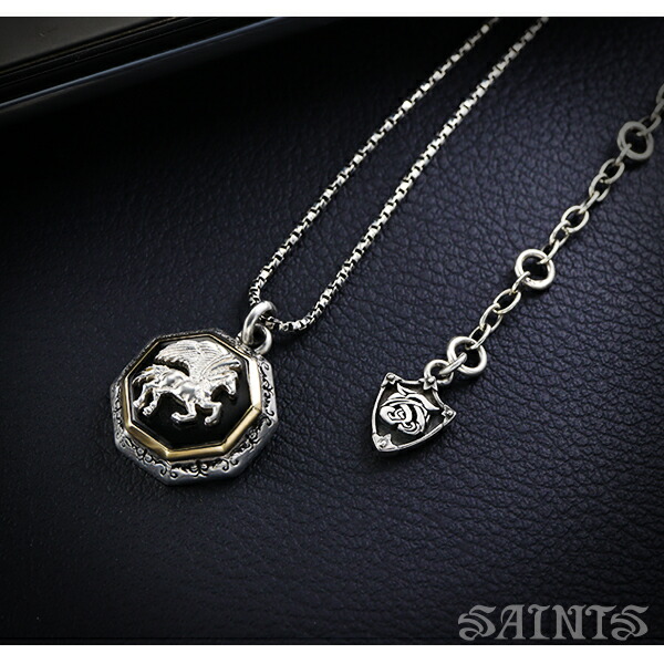 SAINTS セインツ ブラックダイヤモンドネックレス ネックレス SAINTS(セインツ)/ブラックダイヤモンドネックレス