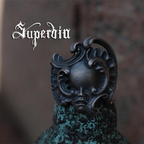 Superbia “憑依”リング2 13号〜27号 Rococo シルバーリング シルバー925 メンズ スペルヴィア スペルビア ブランド ロココ バロック