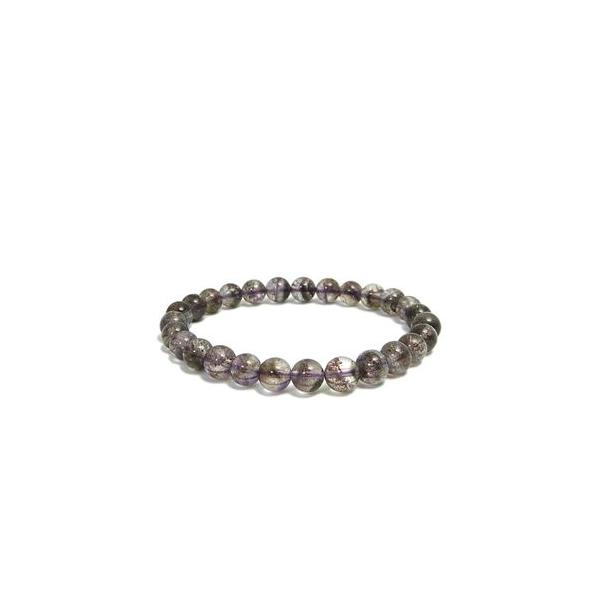 Yahoo! Yahoo!ショッピング(ヤフー ショッピング)6.5mm 16.5cm セイクリッドセブン ブレスレット レディースSサイズ 天然石 パワーストーン ス-パ-セブン ブレス 水晶 天然石ブレスレット
