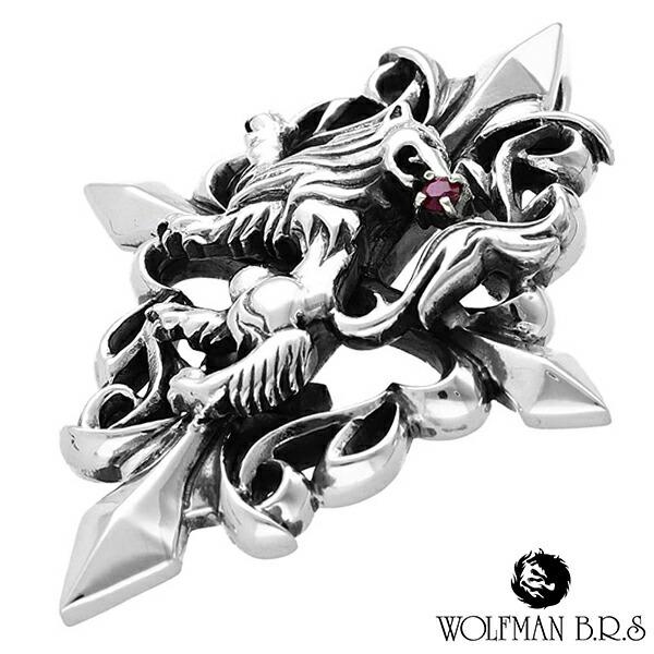 WOLFMAN B.R.S（ウルフマンBRS） ペンダントトップ セイントウルフ
