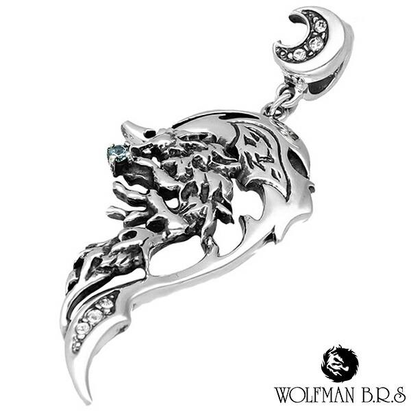 WOLFMAN B.R.S（ウルフマンBRS） ペンダントトップ ダークナイツウルフ