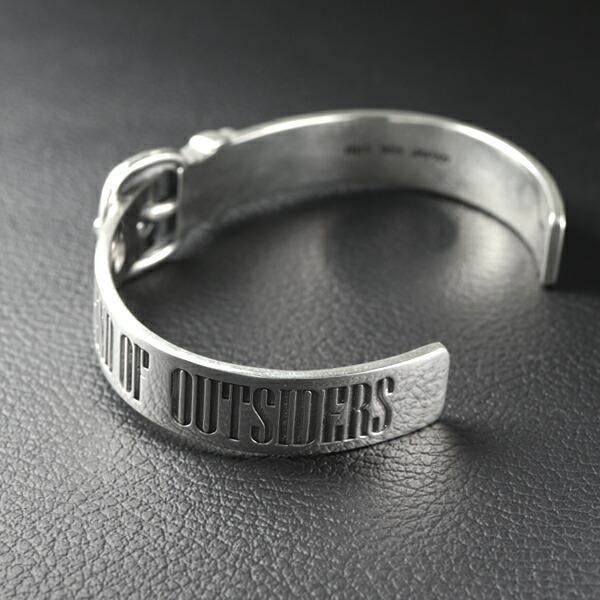 M's collection エムズコレクション OFF THE WALL BAND OF OUTSIDERS バングル シルバー925  シルバーアクセサリー 腕輪