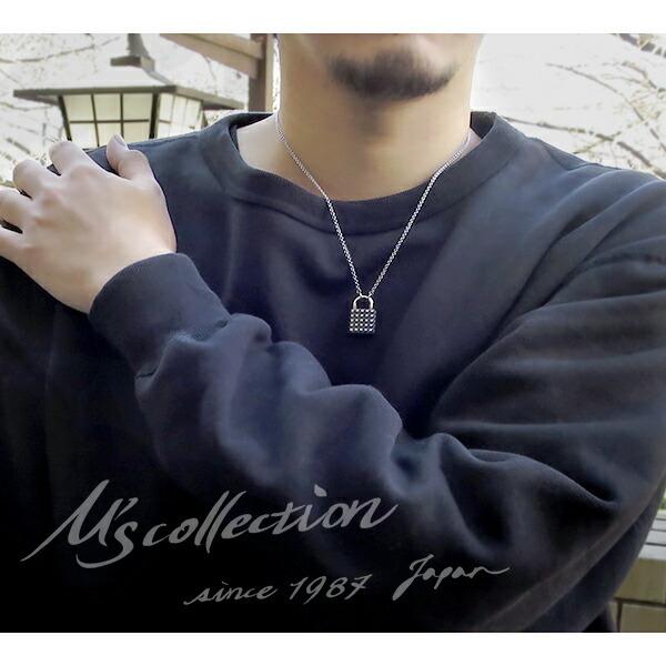 M's collection エムズコレクション パドロック ネックレス M'S COLLECTION M's collection エムズコレクション スタッズ