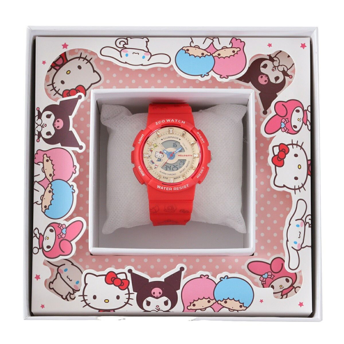 sanrio（サンリオ） x ZGO コラボ シリコン アナログ デジタル