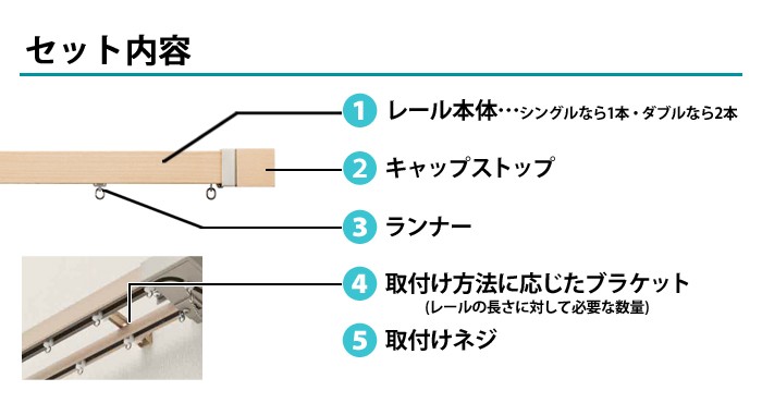 レガートスクエア　セット内容