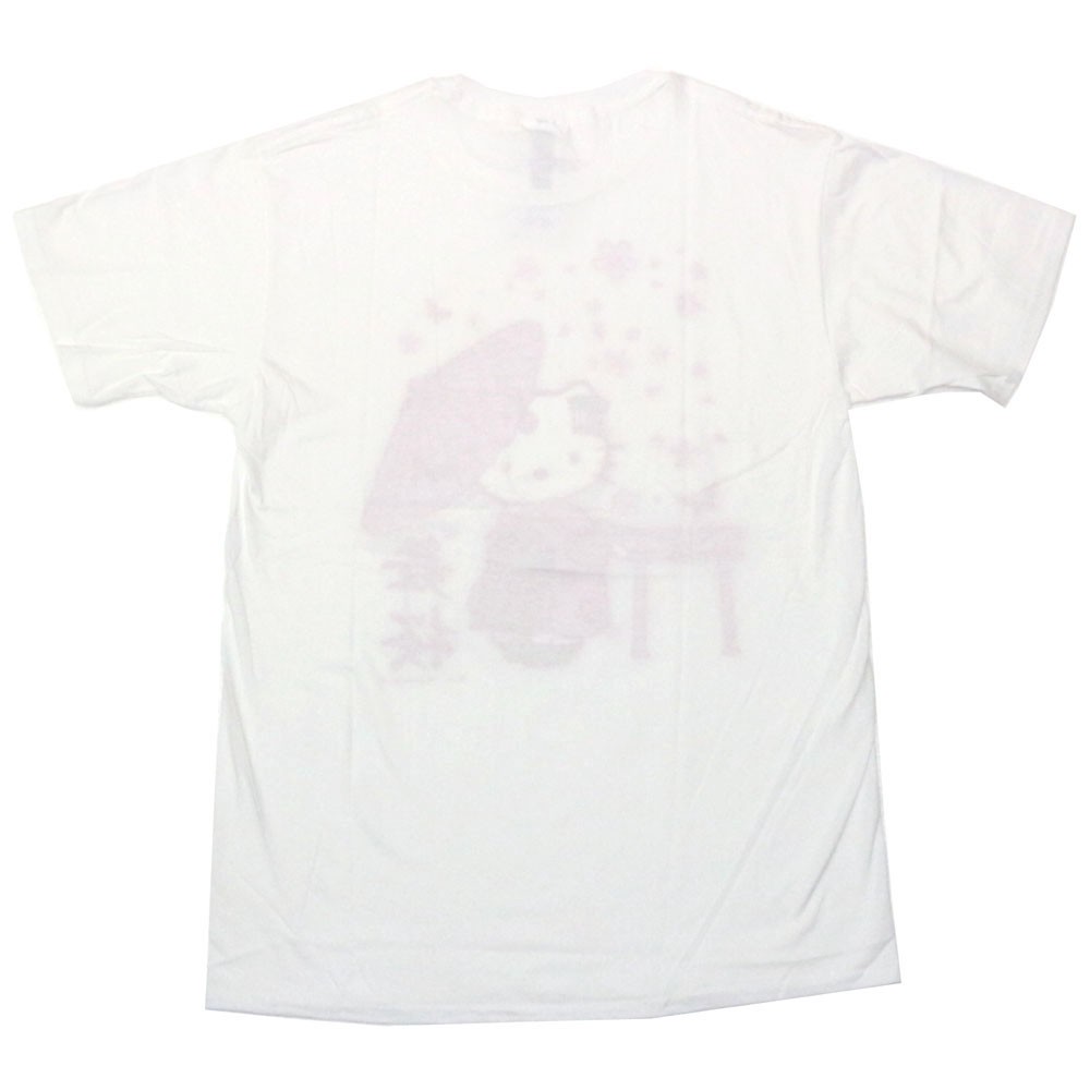 ハローキティ 日本限定 和風デザインキティちゃんTシャツ 番傘