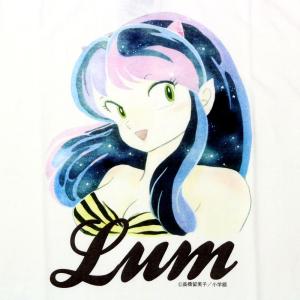 うる星やつら ラムちゃんプリントTシャツ LUM アップ LUM001-WHT