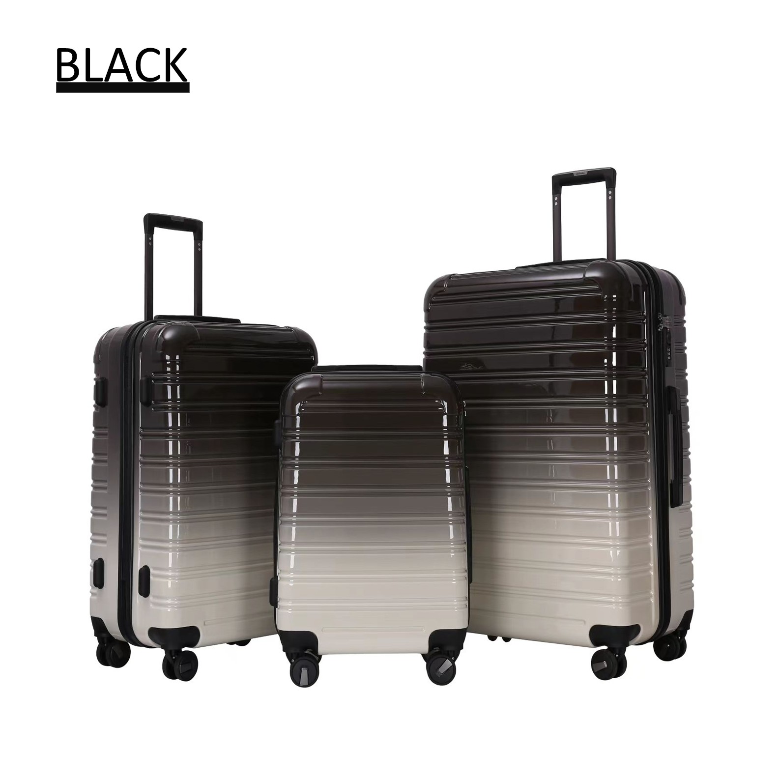 条件付き送料無料】【M608】グラデーション軽量キャリーケース スーツ