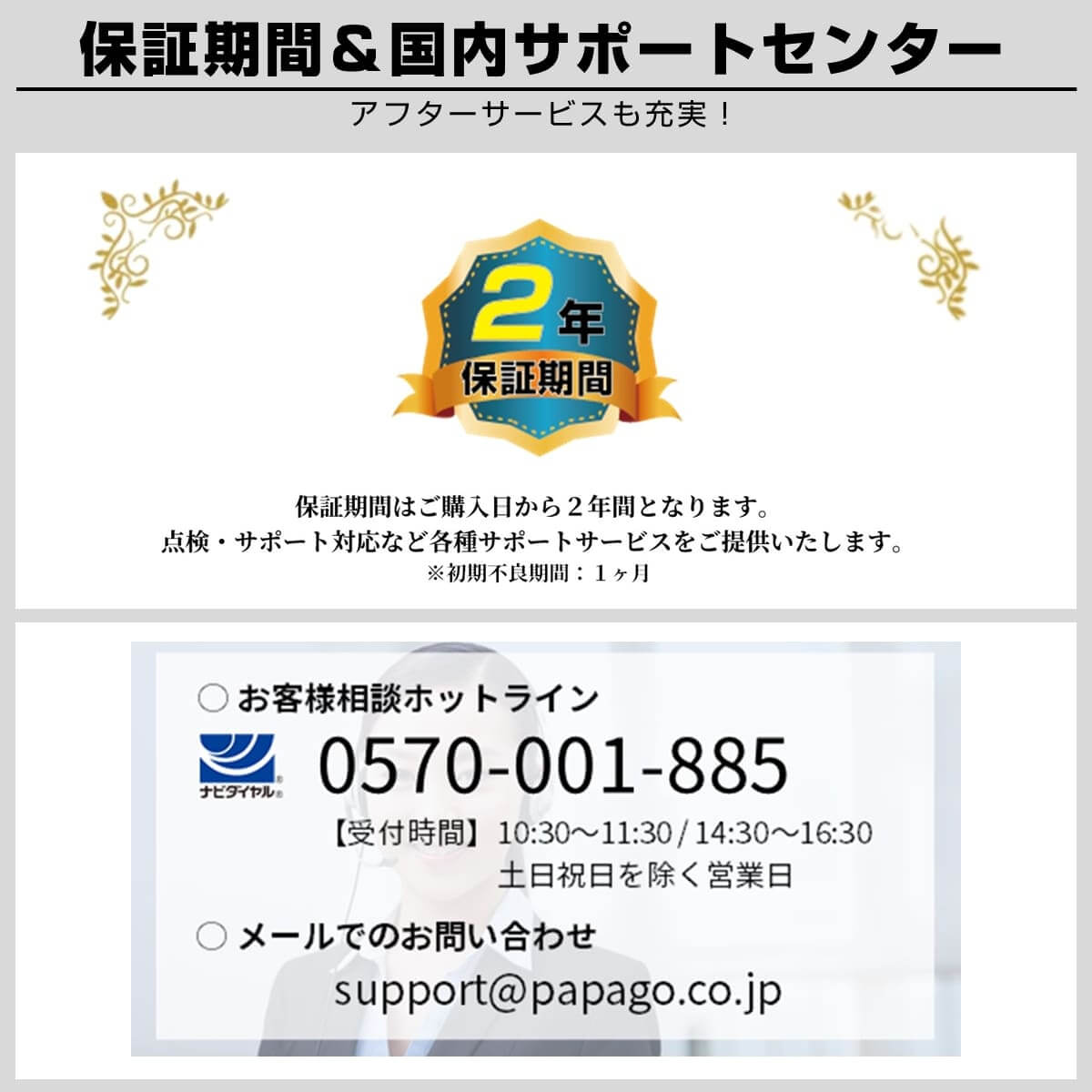 4カメラ ドライブレコーダー GoSafe 640G　GS640G-64GB 前後左右 360° GPS内蔵 赤外線 リアカメラ 2K 1440p 400万画素 | PAPAGO! | 18