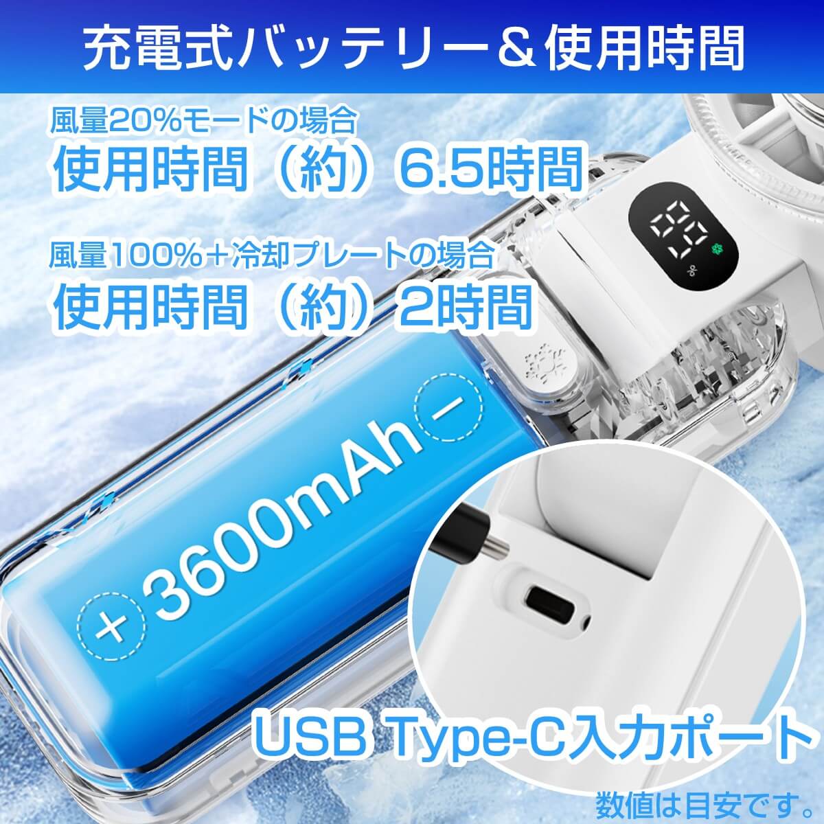 【緊急告知】7/17入荷！【2025最新】冷却プレート付きハンディファン COLDFANDY＋ クールファンディプラス 軽量 静音 卓上 扇風機 男女兼用 | miraiON | 09