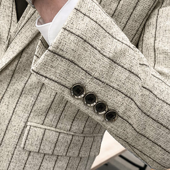 オラオラ系 ストライプスーツ メンズ ファッション 大人 スタイル