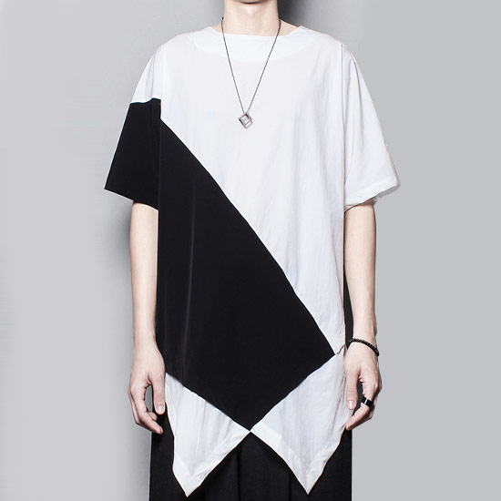 Hアッシュ　変形ロングTシャツ a-2-mode-by-h-tee_2.jpg