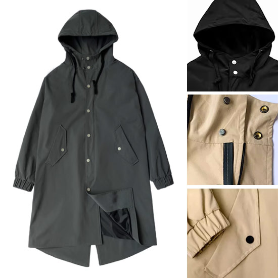 ロングコート メンズ モード系 コート V系 モッズコート ロング丈