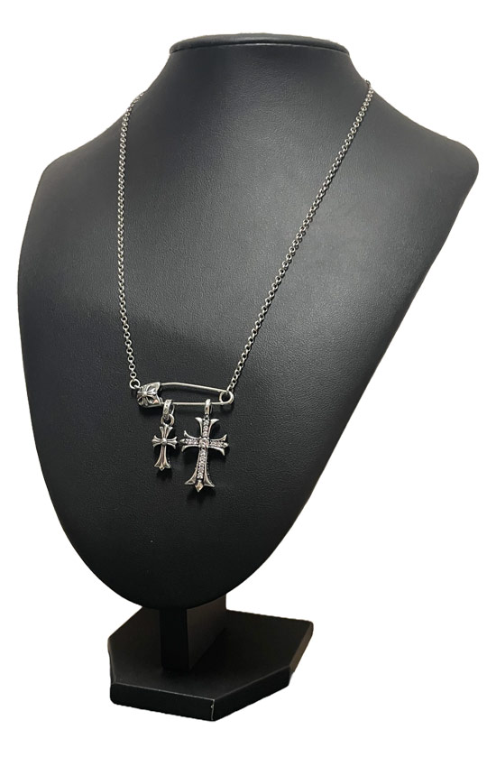 ネックレス メンズ silver 925 シルバー 十字架 クロスネックスス