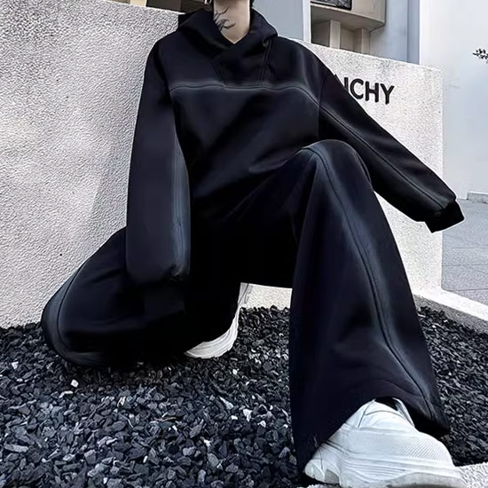 オラオラ系 セットアップ メンズ V系 パーカー 上下セット ルーム