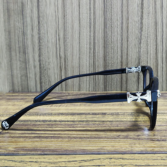 伊達メガネ メンズ オラオラ系 眼鏡 グリッド メガネ 十字架 クロス