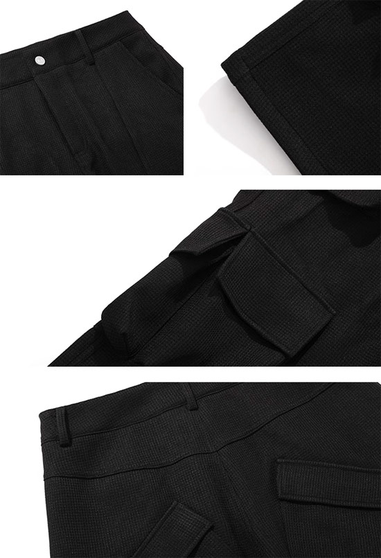 V系 カーゴパンツ メンズ モード系 ワイドパンツ オラオラ系 派手 多重