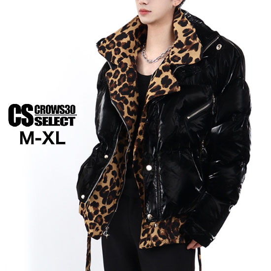 V系 ダウンジャケット メンズ オラオラ系 ジャケット モード系